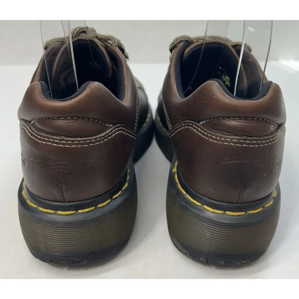 Dr. Martens 9861 Women’s Size 7 Brown Leather Oxford 90’s Chunky Y2k Platform
